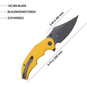 Ceto Camp Linerlock Yellow