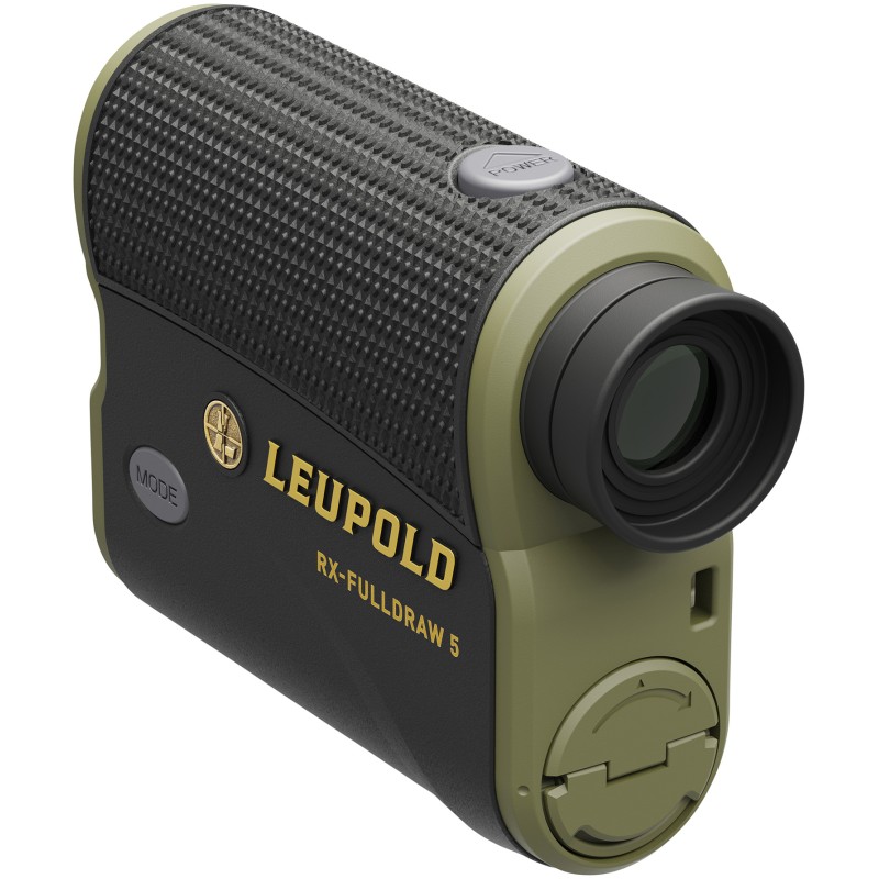 Leupold 182444 RX FullDraw 5 BlackGreen 6x 22mm 1200 yds Max Distance OLED Display