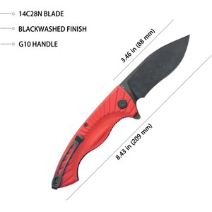 Timberwolf Linerlock Red