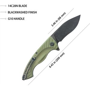 Timberwolf Linerlock OD