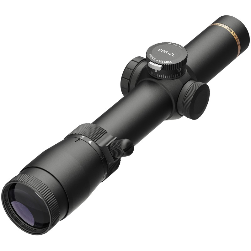 Leupold 180626 VX3HD CDSZL Matte Black 1.55x20mm 30mm Tube Illuminated FireDot Twilight Hunter Reticle