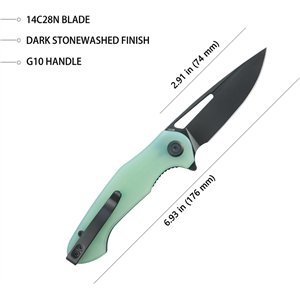 Dugu Linerlock Jade G10