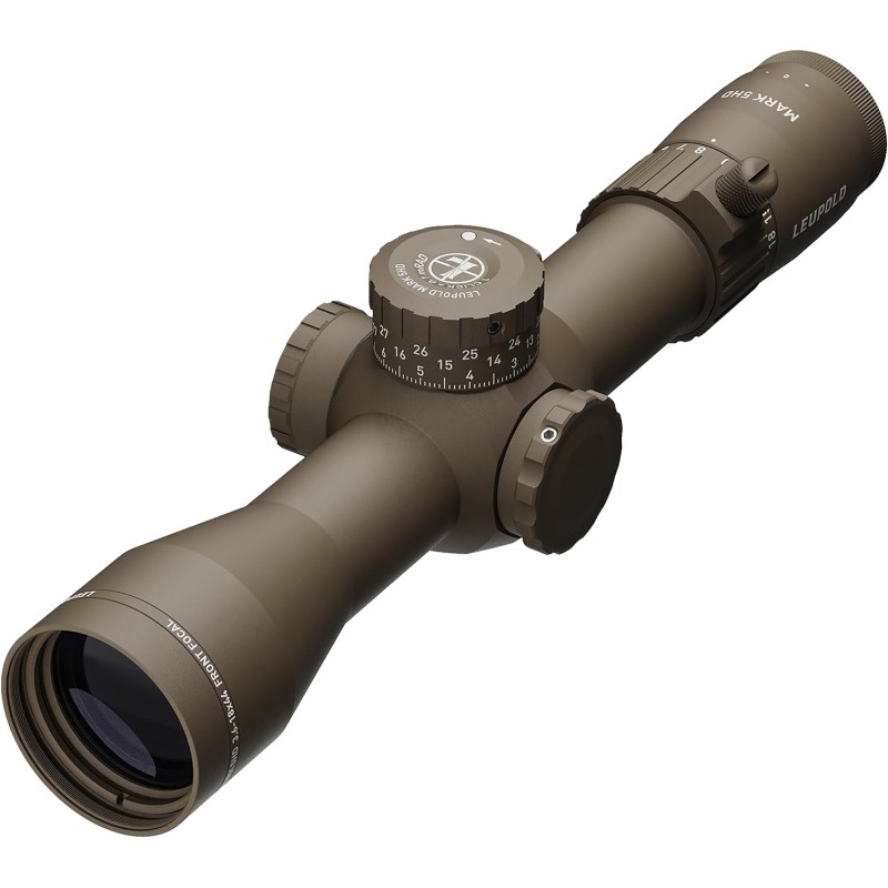 Leupold 185068 Mark 5HD  Flat Dark Earth 3.618x44mm 35mm Tube FFP PR2 MIL Reticle