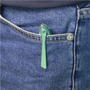 Nova Framelock Green Titanium