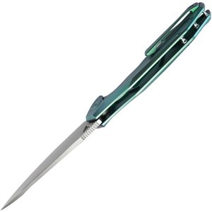 Nova Framelock Green Titanium