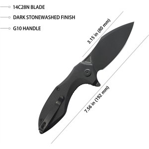 Noble Linerlock Blackout