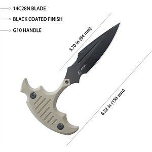 Medusa Push Dagger Tan