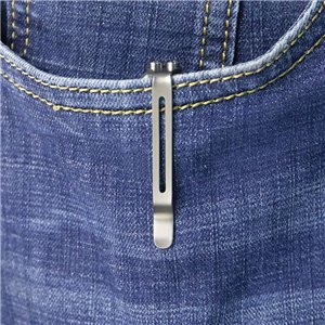 Prism Button Lock Titanium