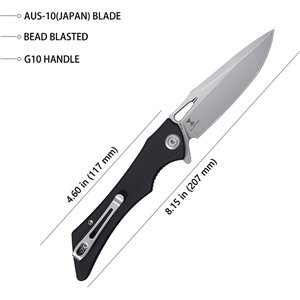 Raven Linerlock Black