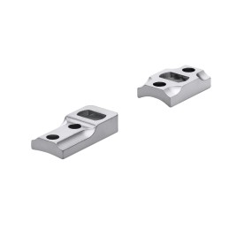 Leupold 51727 Dual Dovetail Base Set Silver Remington 700