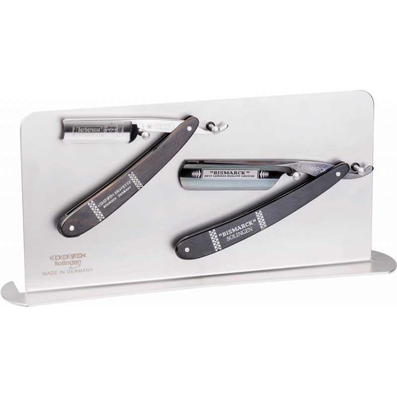 Display Stand Straight Razors