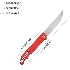 Pylades Linerlock Red