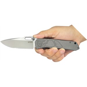 Blackout Framelock Ti Gray