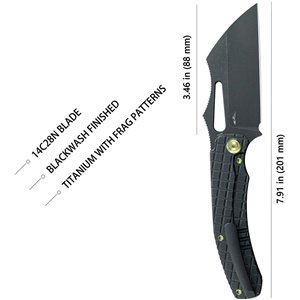 Sylow Framelock Black