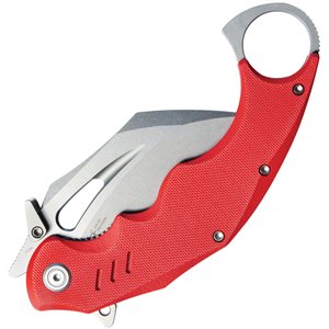 Wrath Karambit Linerlock Red
