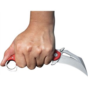 Wrath Karambit Linerlock Red