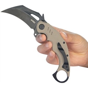 Wrath Karambit Linerlock Tan