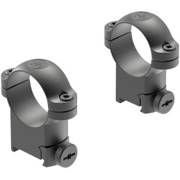 Leupold 54410 Ringmounts  Matte Black Sako 1 High