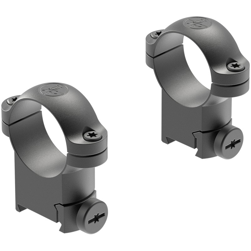 Leupold 54410 Ringmounts  Matte Black Sako 1 High