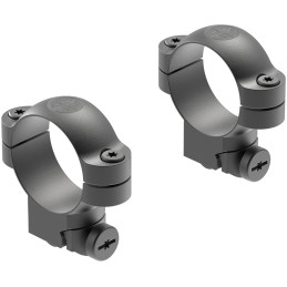 Leupold 51038 Ringmounts  Matte Black Ruger No. 17711 30mm Medium