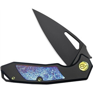 Coeus Framelock Black Ti