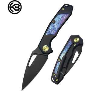 Coeus Framelock Black Ti