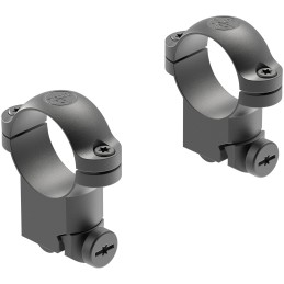 Leupold 49952 Ringmounts  Matte Black Ruger M77  1 High