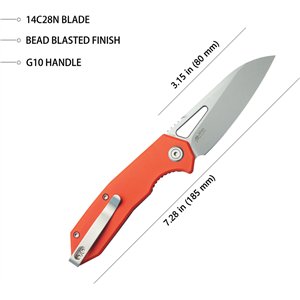 Vagrant Linerlock Orange