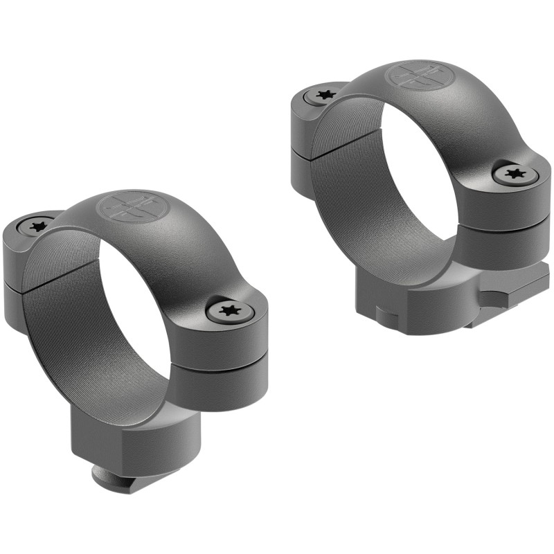 Leupold 54186 Dual Dovetail Scope Ring Set Matte Black Steel 30mm Tube High Extended Dovetail