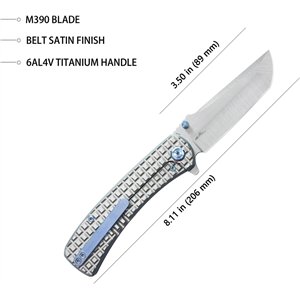 Interflow Framelock Ti Gray