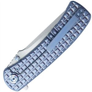 Interflow Framelock Ti Blue