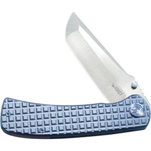 Interflow Framelock Ti Blue