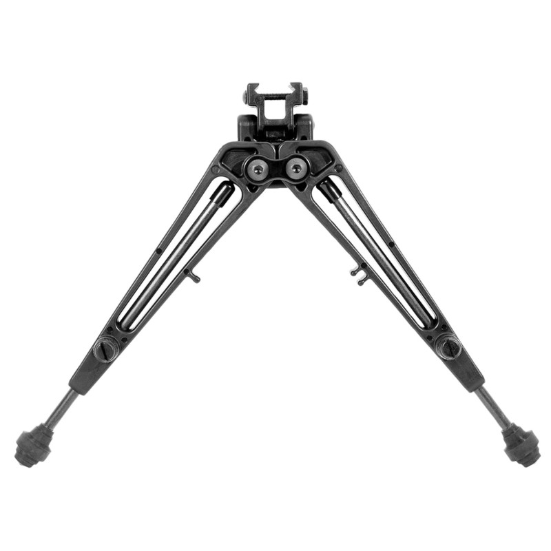 Limbsaver 12601 TrueTrack Bipod made of Durable Isoplast with Black Finish Rubber Feet Sling Stud Attachment 711 Vertical Adjust