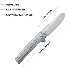 Steelhead Linerlock Gray Ti