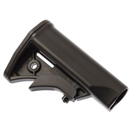 LWRC 2000124A01 LWRCI Compact Stock Black Synthetic Adjustable for AR15 M16 with MilSpec Tube Tube Not Included