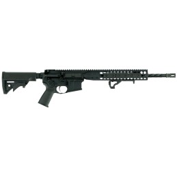 LWRC ICDIR5B16CAC LWRCI Direct Impingement CA Compliant 5.56x45mm NATO 16.10 101 Black Anodized Black 6 Position Stock Black Mag