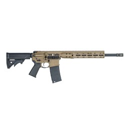 LWRC ICDIR3CK16ML Individual Carbine Direct Impingement 300 Blackout 301 16.10 Barrel Exclusive Flat Dark Earth Anodized Receive