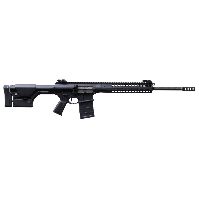 LWRC REPRMKIIR7BF16SC R.E.P.R.  7.62x51mm NATO 201 16.10 Black Nitride Spiral Fluted Barrel Black Aluminum Receiver Black Synthe