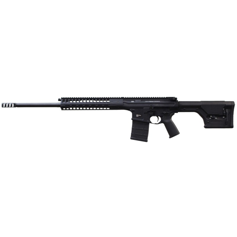 LWRC REPRMKIIR65B22SC R.E.P.R.  6.5 Creedmoor 201 22 Black Nitride Spiral Fluted Barrel Black Aluminum Receiver Black Synthetic 