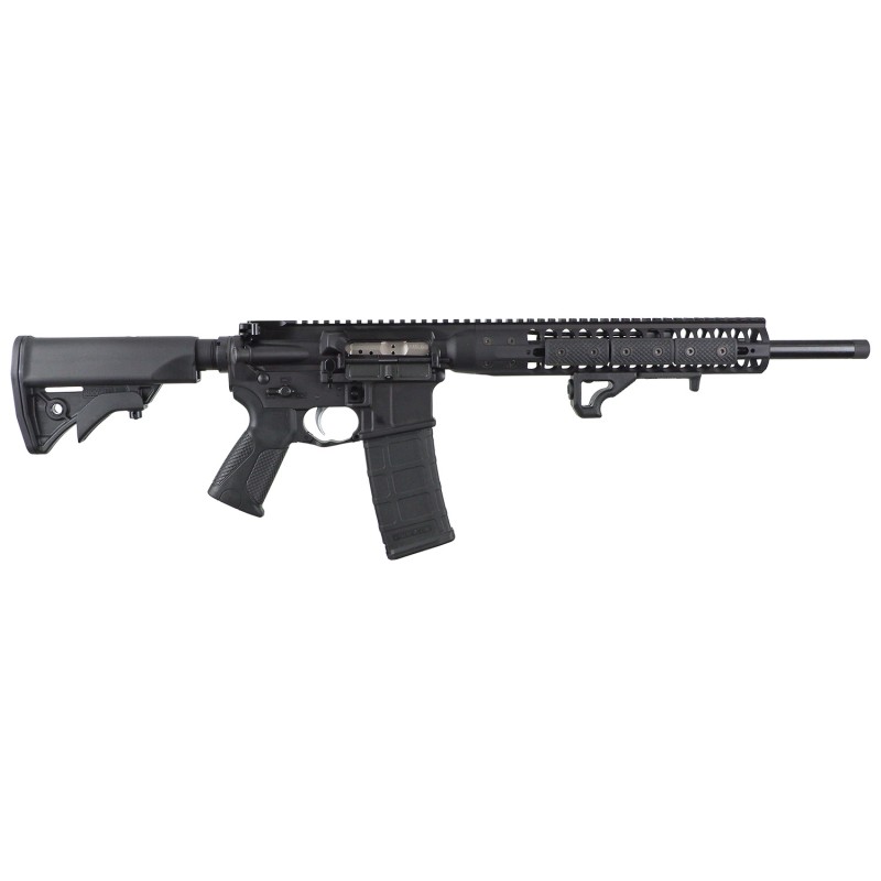 LWRC ICDIR35B16L Individual Carbine Direct Impingement 350 Legend 51 16.10 Threaded Black Ambi Rec MLok Handguard 6 Position Sto