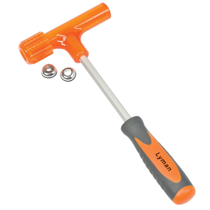 Lyman 7810216 Mag Inertia Bullet Puller Magnum OrangeBlack