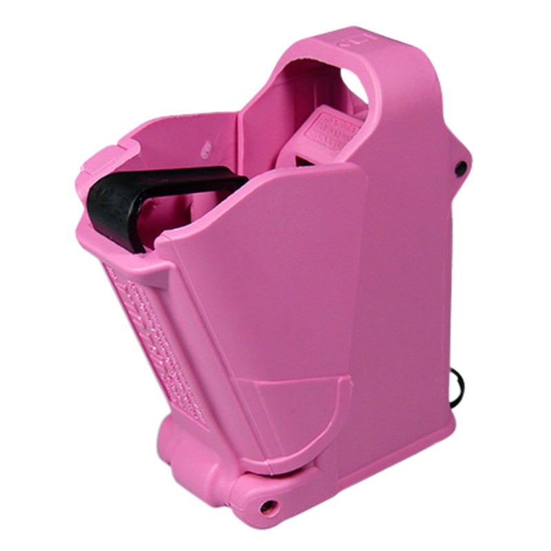 Maglula UP60P UpLULA Loader  Unloader Double  Single Stack Style made of Polymer with Pink Finish for 9mm Luger 45 ACP Pistols