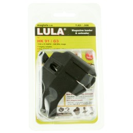 Maglula LU25B LULA Loader  Unloader Made of Polymer with Black Finish for 308 Win 7.62x51mm NATO HK 91 G3