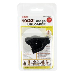 Maglula LU32B Unloader  Made of Polymer with Black Finish for 22 LR Ruger 1022