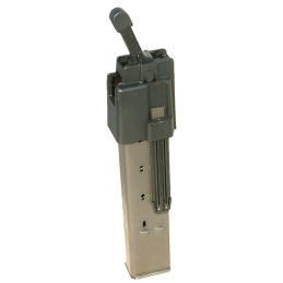 Maglula LU18B LULA Loader  Unloader Made of Polymer with Black Finish for 9mm Luger UZI SMG