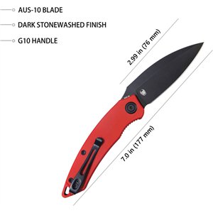 Leaf Linerlock Red