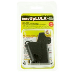 Maglula UP64B BabyUpLULA Loader  Unloader Single Stack 22 LR380 ACP Pistols Black Polymer