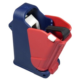 Maglula UP60US LULA Loader  Unloader Double StackSingle Stack RedWhiteBlue Polymer 9mm Luger 45 ACP