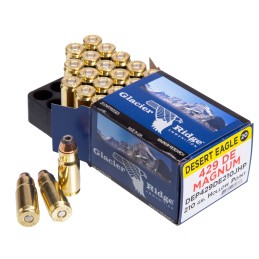 Magnum Research DEP429DE210J Desert Eagle  429 DE 210 gr Jacket Hollow Point 20 Per Box 25 Case