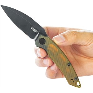 Leaf Linerlock Black Ultem